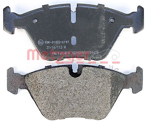 METZGER 1170078 Bremsbelagsatz, Scheibenbremse